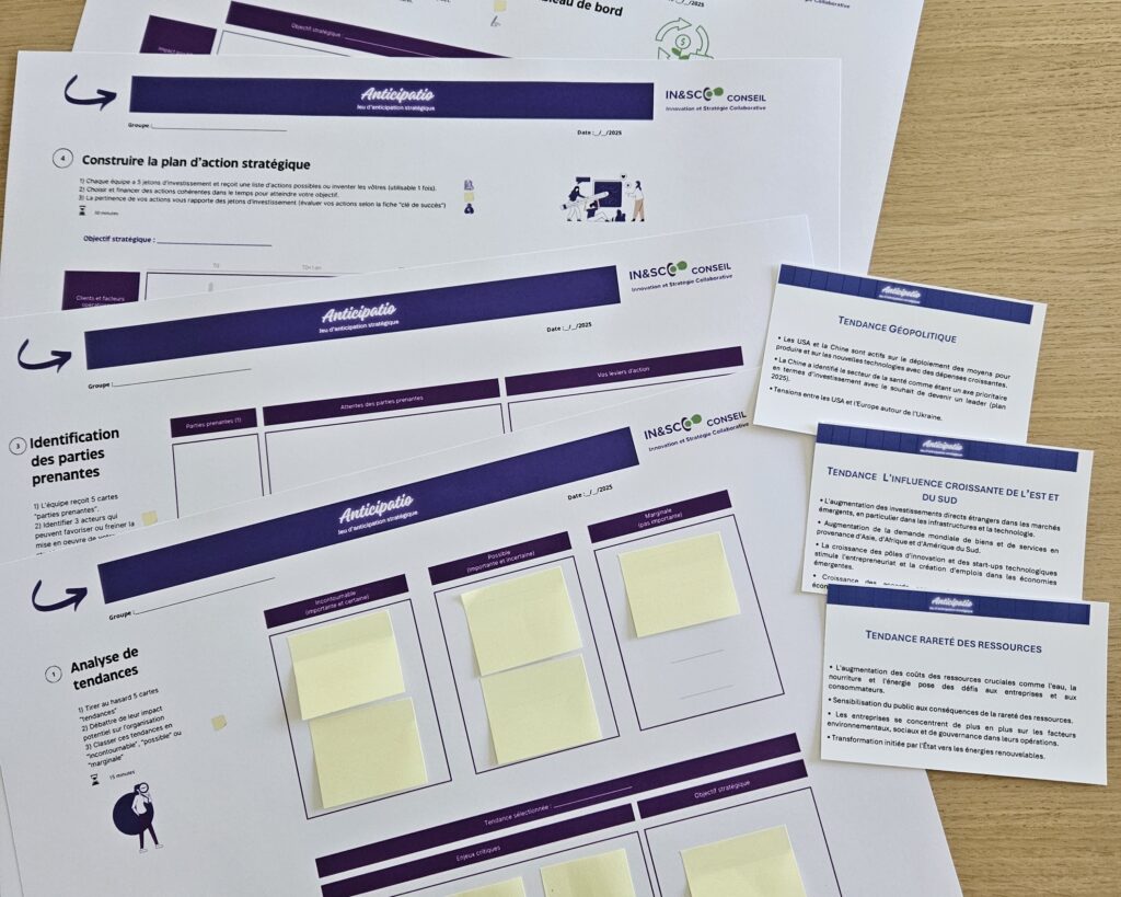 Anticipatio IN&SCO Conseil chimie fine